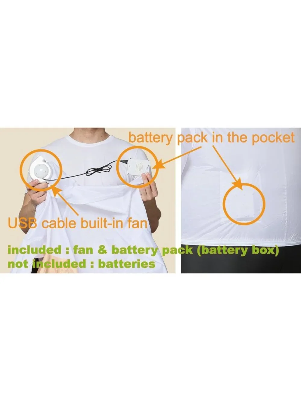 Adult Size Inflatable Chef Costume - Full Body Blow Up Cooking Outfit for